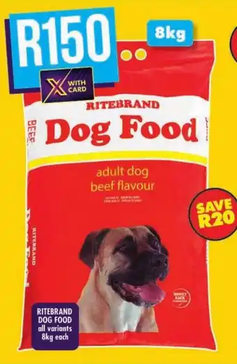 Shoprite Ritebrand Dog Food offer