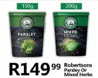 Take 'n Pay Robertsons Parsley Or Mixed Herbs offer