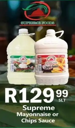 Take 'n Pay Supreme Mayonnaise or Chips Sauce offer
