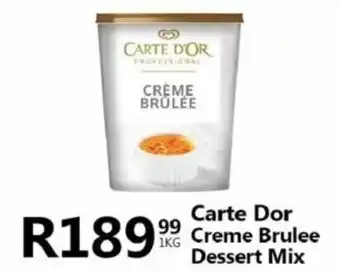 Take 'n Pay Carte Dor Creme Brulee Dessert Mix offer