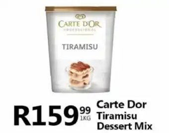 Take 'n Pay Carte Dor Tiramisu Dessert Mix offer