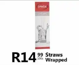 Take 'n Pay Straws Wrapped offer