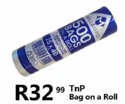 Take 'n Pay TnP Bag on a Roll offer