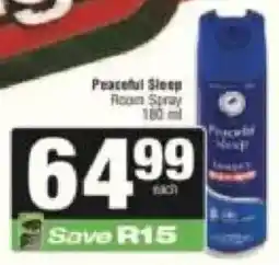 KwikSpar Peaceful Sleep Room Spray offer