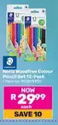 Game Staedtler Noris Woodfree Colour Pencil Set 12 Pack-Each offer