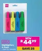 Game Simple Choice Highlighters 4 Pack offer