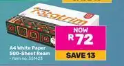 Mondi A4 White Paper 500 Sheet Ream