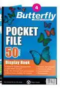 Game Butterfly 50 Page A4 Pocket File Display Book offer