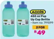 Game Addis 450ml Pop Up Cap Bottle-For 2 offer