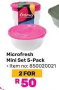 Game Otima Microfresh Mini Set 5 Pack-For 2 offer
