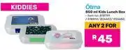 Game Otima 850ml Kids Lunch Box-For 2 offer