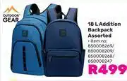 Game Outdoor Gear 18L Addition Backpack Assorted offer