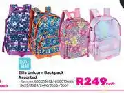 Game Pen + Gear Ellis Unicorn Backpack Assorted-Each offer