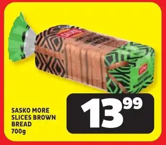 Usave Sasko more slices brown bread offer