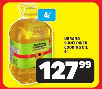 Usave Ubrand sunflower cooking oil offer