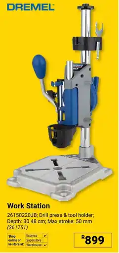 Builders Warehouse DREMEL Work Station offer