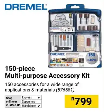 Builders Warehouse DREMEL Multi-purpose Accessory Kit offer