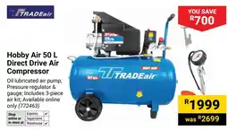 Builders Warehouse TRADEair Hobby Air Direct Drive Air Compressor offer