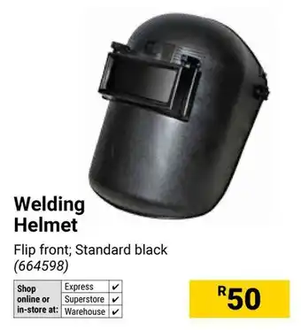 Builders Warehouse Welding Helmet offer