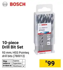 Builders Warehouse Bosch Drill Bit Set offer