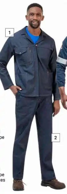 Builders Warehouse Beck Denim Conti Suit Jacket or Denim Conti Suit Trousers offer