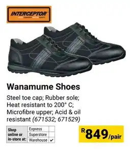Builders Warehouse Interceptor Wanamume Shoes offer
