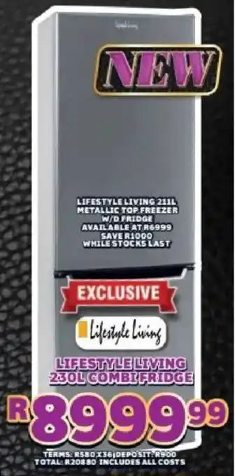 Lewis Lifestyle living combi fridge offer