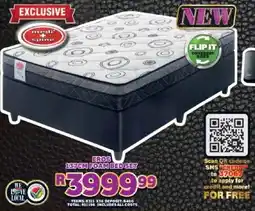 Lewis Eros 137cm foam bed set offer