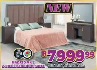 Lewis Madrid mk2 bedroom suite offer