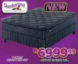 Lewis Slumberland tybalt 152cm bed set offer
