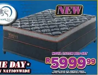 Lewis Buraaq beds nova 152cm bed set offer