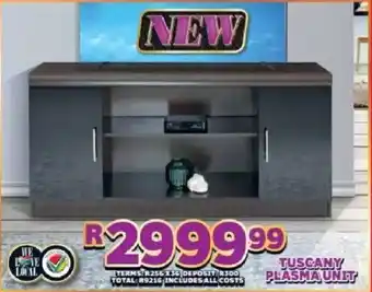 Lewis Tuscany plasma unit offer