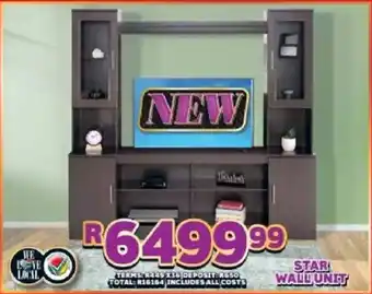 Lewis Star wall unit offer