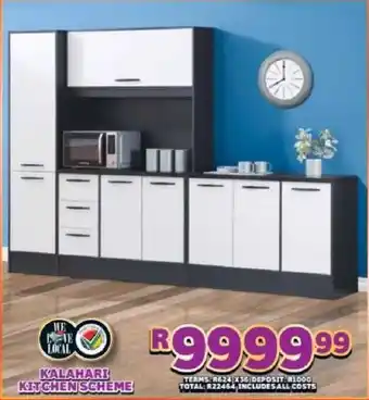 Lewis Kalahari kitchen scheme offer