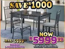 Lewis Pacific dinette offer