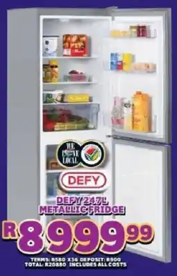 Lewis Defy metallic fridge offer