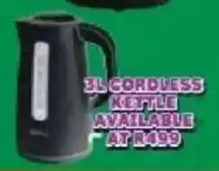 Lewis Lifestyle living cordless kettle offer