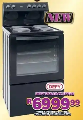 Lewis Defy stove offer