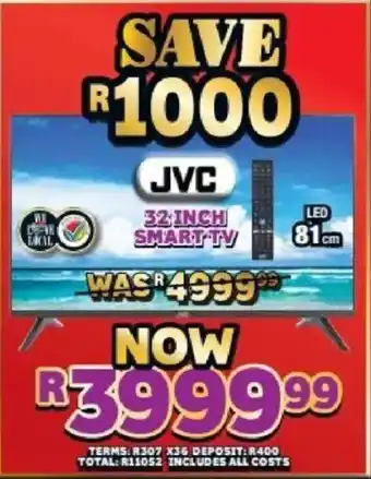 Lewis JVC 32 inch smart tv offer