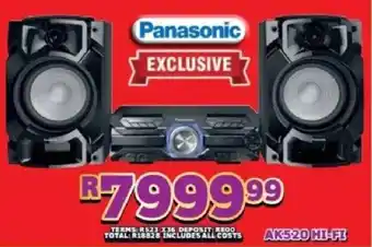 Lewis Panasonic AK520 Hi-Fi offer
