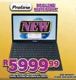 Lewis Proline notebook offer