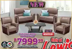 Lewis Marlow lounge suite offer