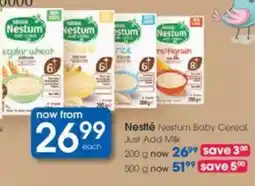 Clicks Nestlé Nesturn Baby Cereal Just Add Milk offer