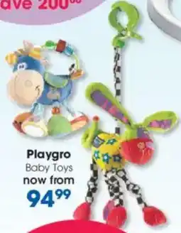 Clicks Playgro Baby Toys offer