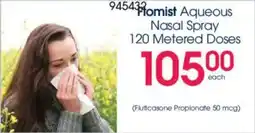 Clicks Flomist Aqueous Nasal Spray 120 Metered Doses offer