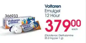 Clicks Voltaren Emulgel 12 Hour offer