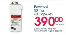 Clicks Ferrimed 50 mg offer