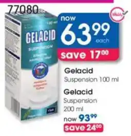 Clicks Gelacid Suspension offer