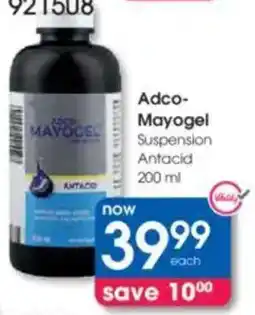 Clicks Adco-Mayogel Suspension Antacid offer