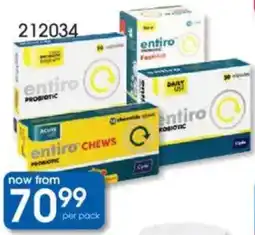 Clicks Entiro Probiotic Products offer